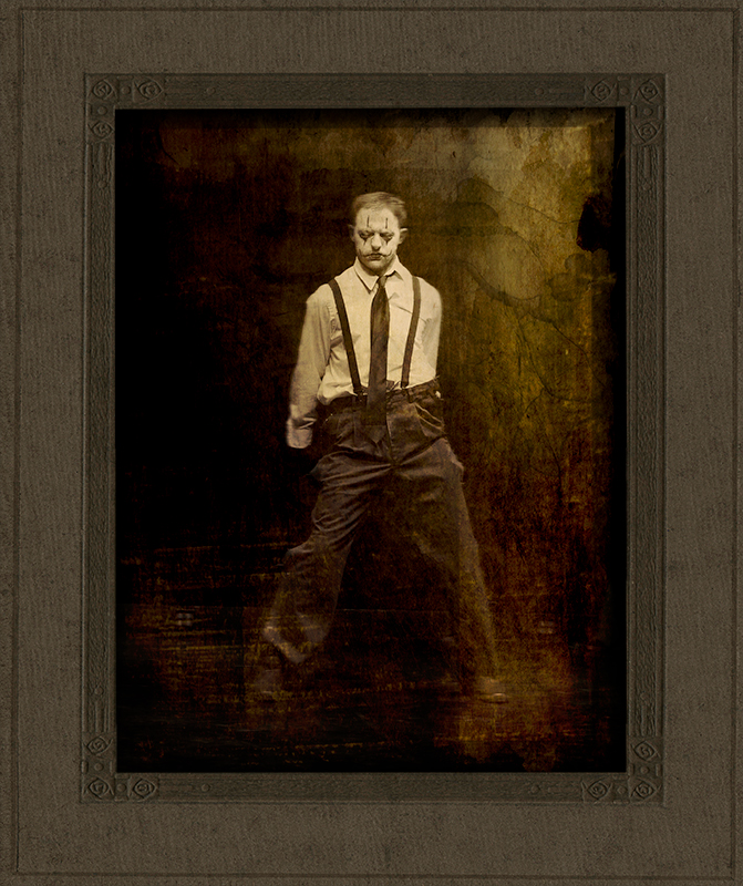 burlesque portrait